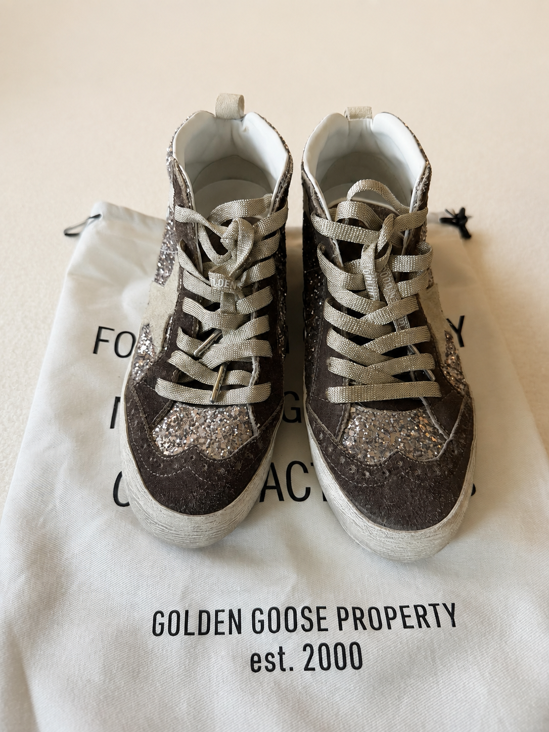 Golden Goose Women's Mid Star Embellished Mid Top Sneaker