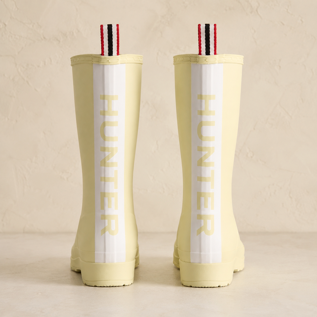 Hunter PLAY™ Tall Rain Boots – Butter Yellow