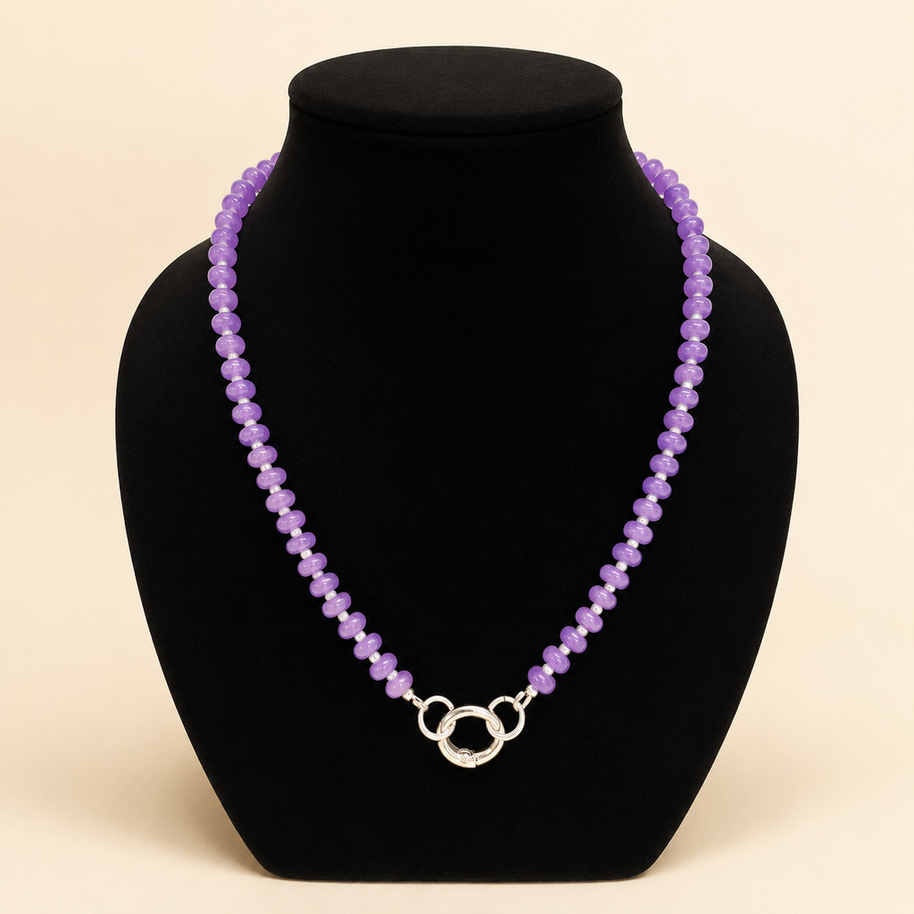 Lavender Quarts Necklace