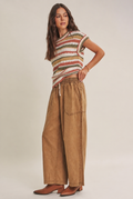 Autumn Wander Striped Knit Top