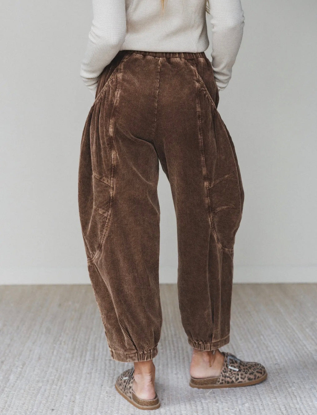Canyon Muse Corduroy Pants — Washed Mocha