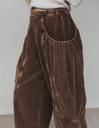 Canyon Muse Corduroy Pants — Washed Mocha