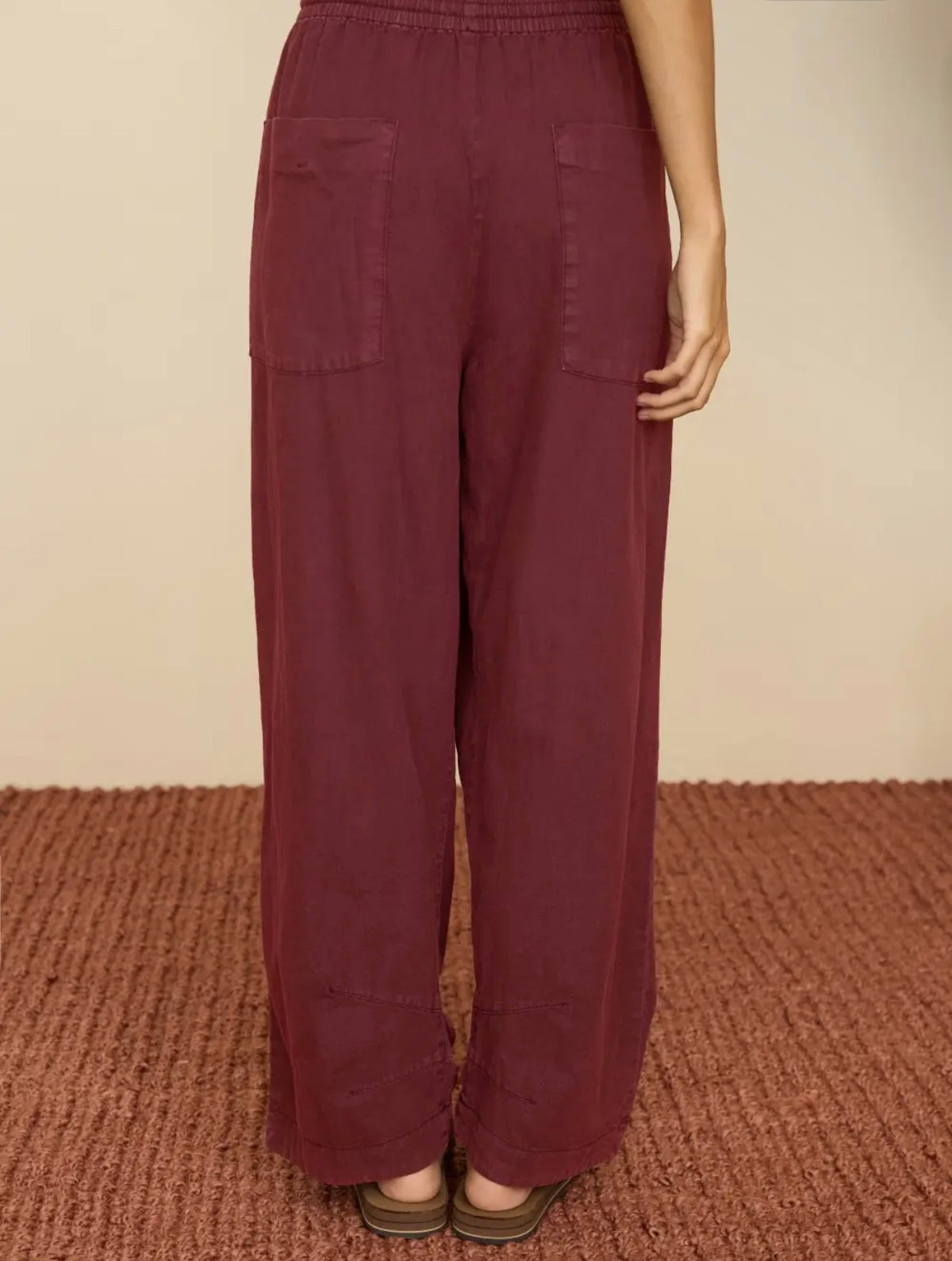 The Sundown Wide-Leg Pant – Mulberry