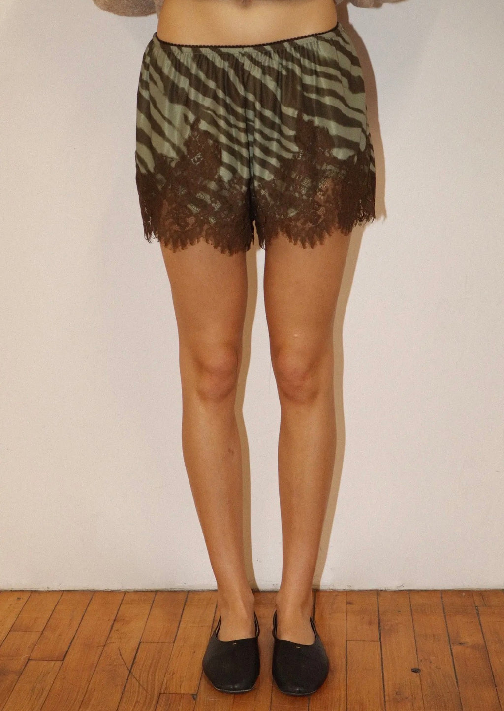 Zebra Lace Shorts