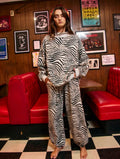 Wild Soul Zebra Sweatshirt