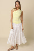 Layered Cotton Skirt
