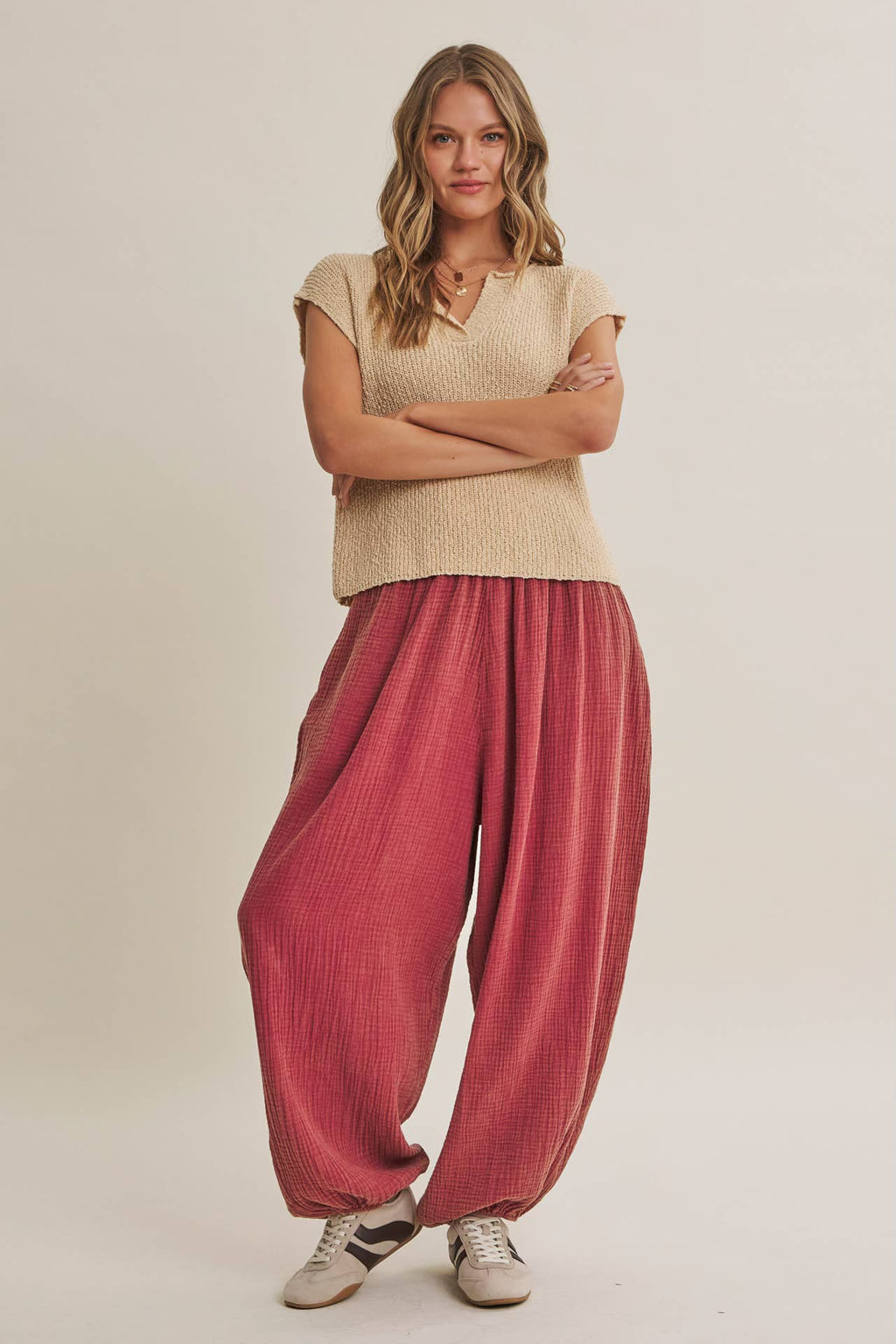 Desert Rose Balloon Pants