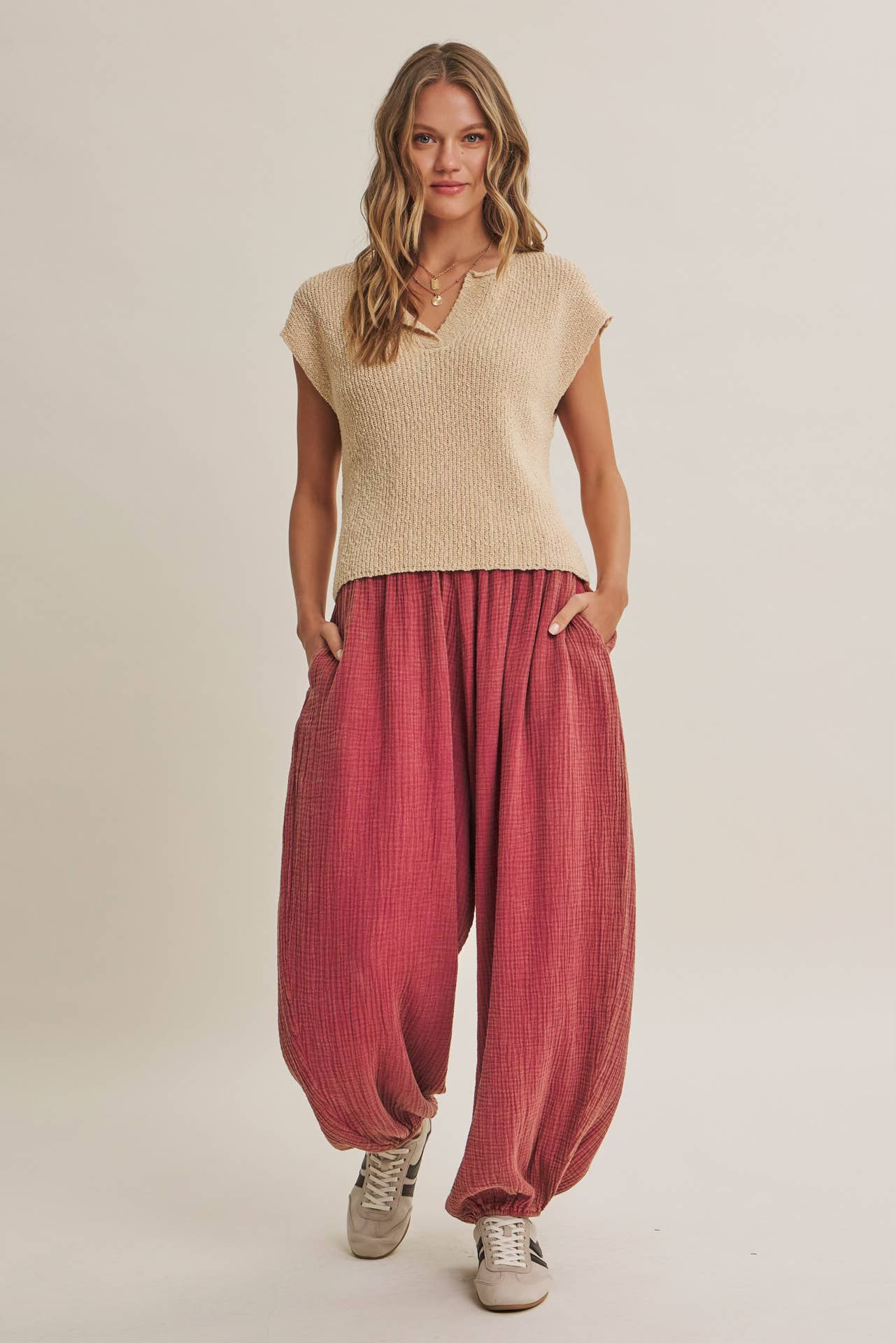 Desert Rose Balloon Pants
