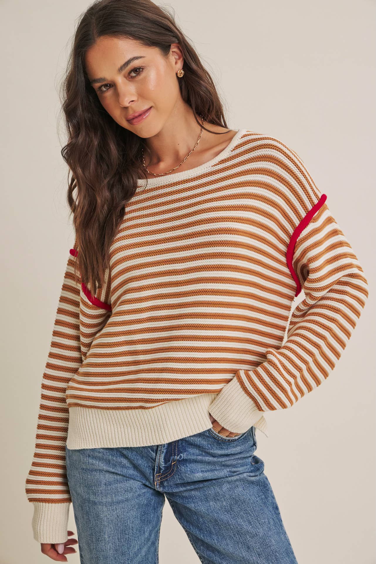 Canyon Clay Sweater Top