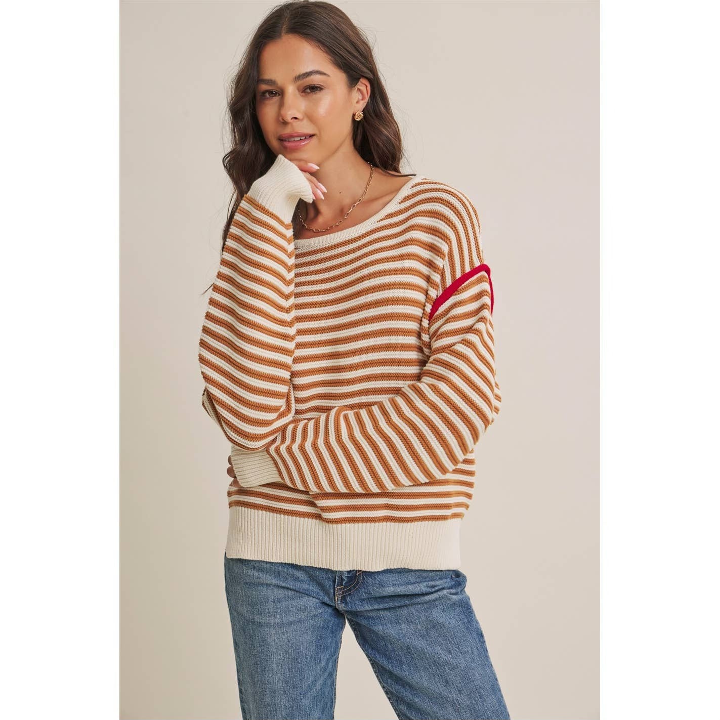 Canyon Clay Sweater Top