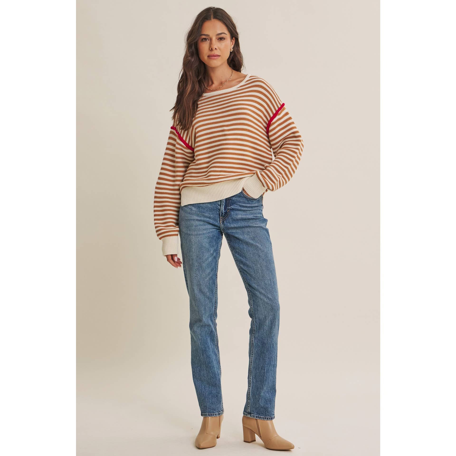 Canyon Clay Sweater Top