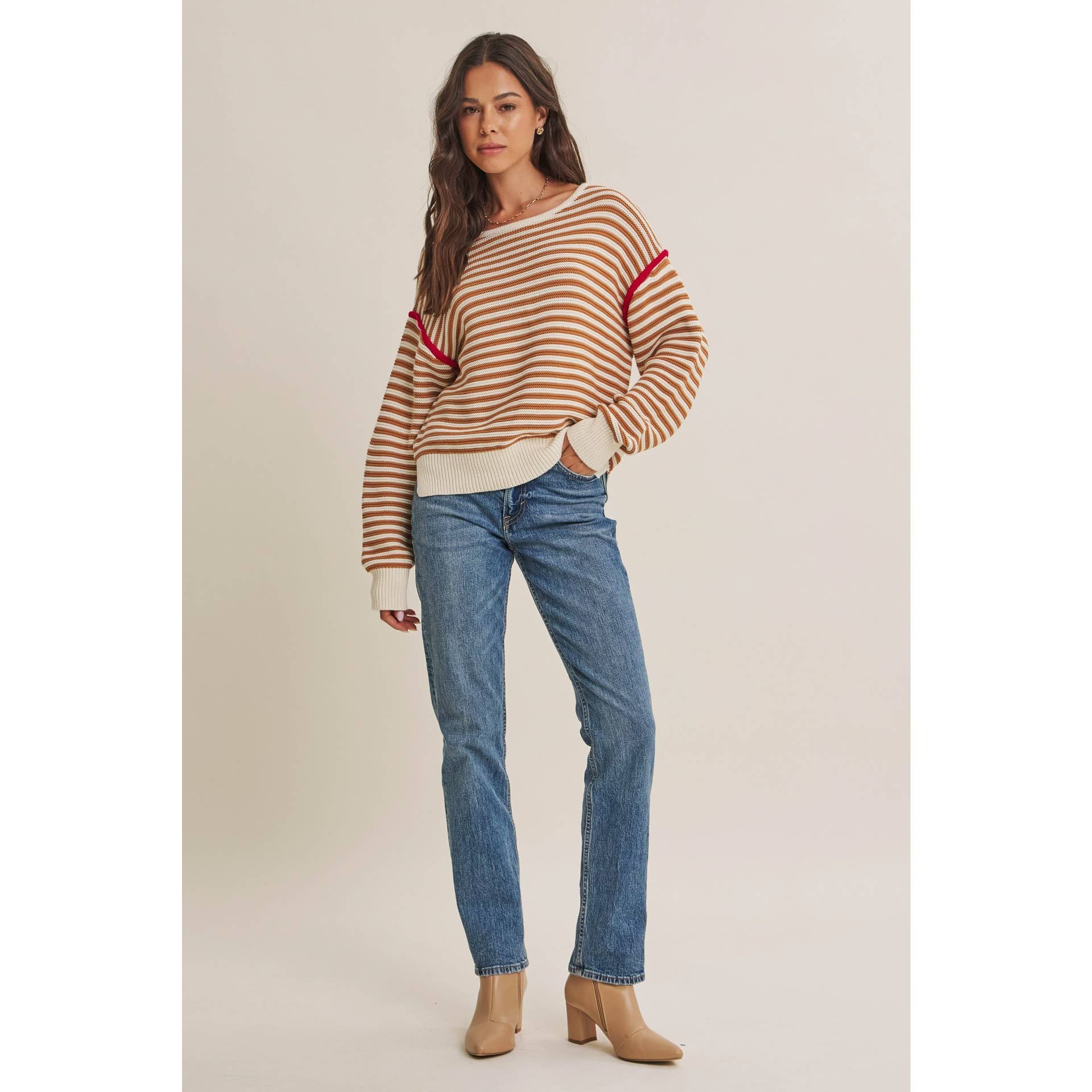 Canyon Clay Sweater Top