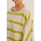 Coastal lime Cotton Knit