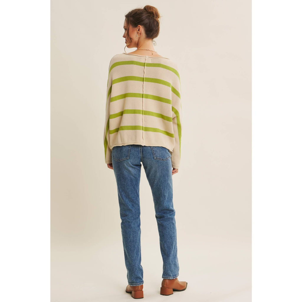 Coastal lime Cotton Knit