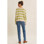 Coastal lime Cotton Knit