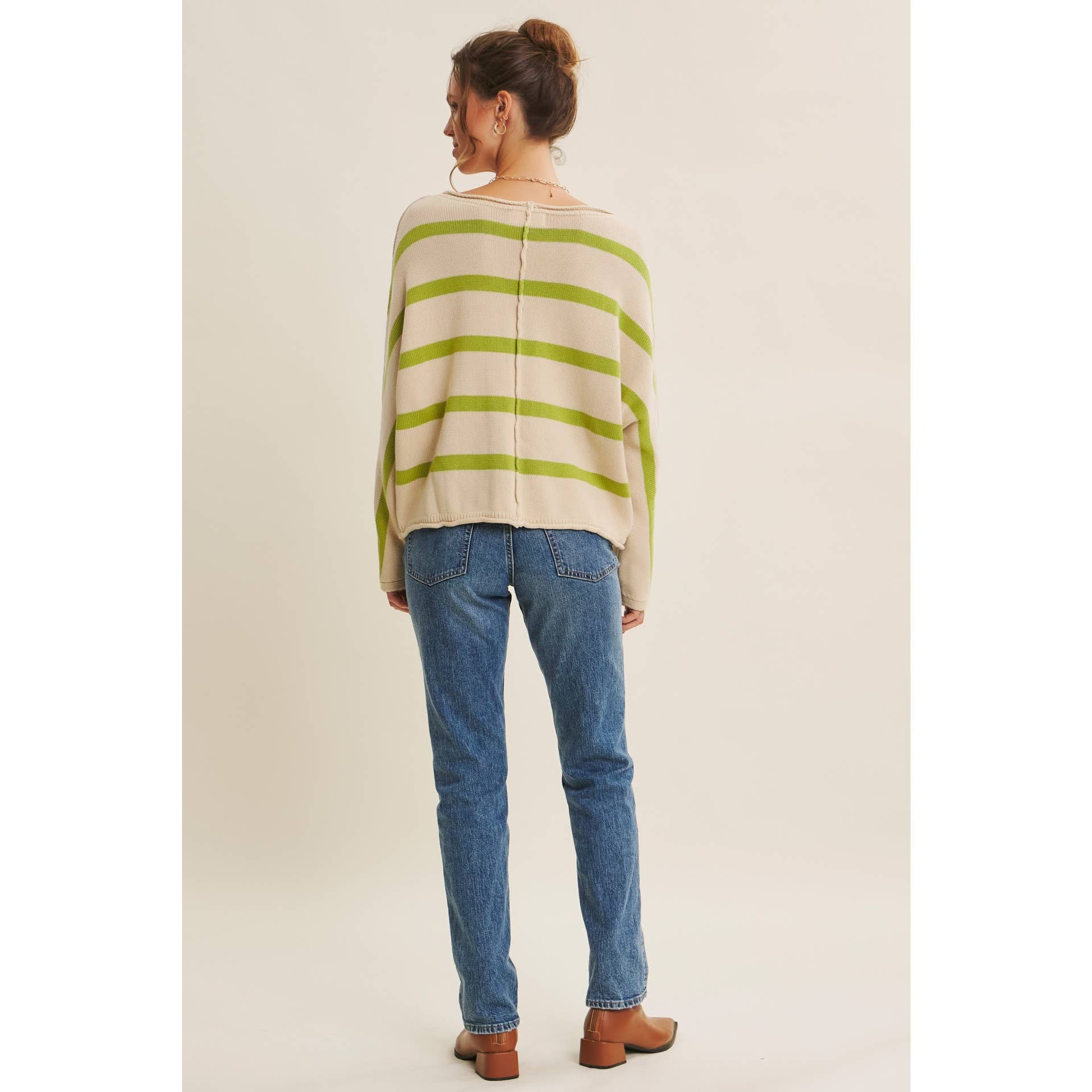 Coastal lime Cotton Knit