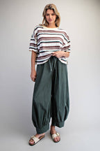 Forest Striped Boxy T-Shirt
