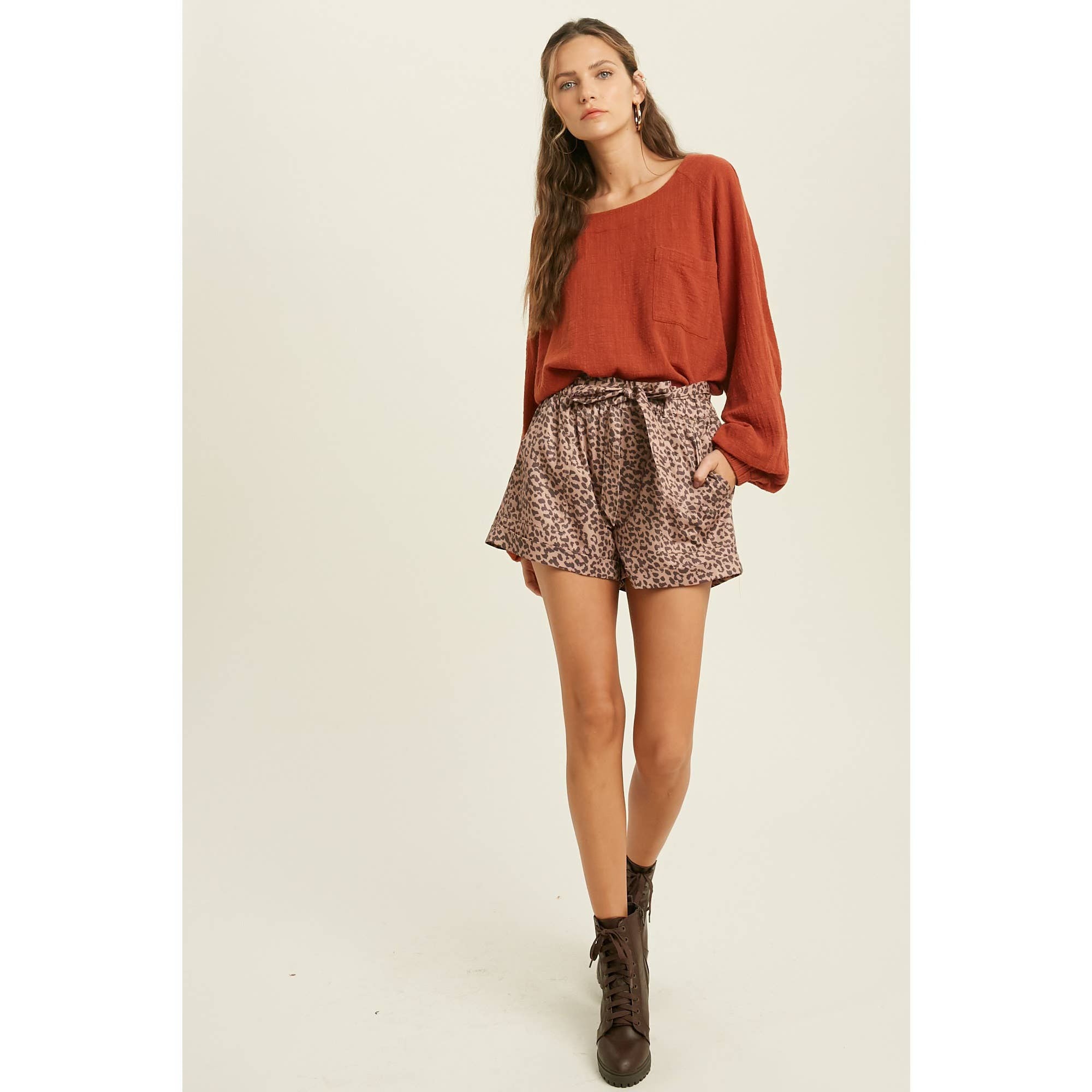 Desert Ember Gauze Top