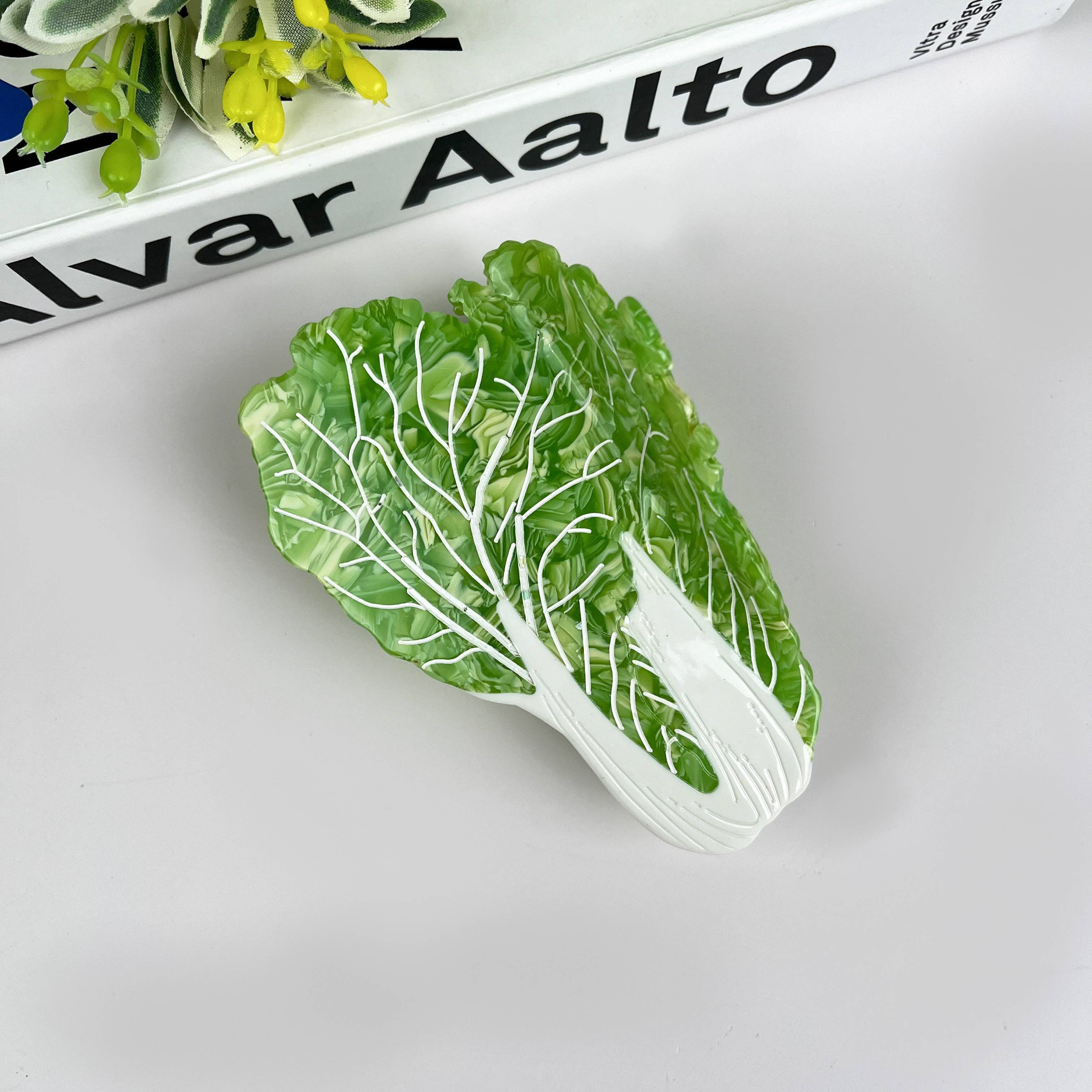 Fresh Picked Cabbage Claw Clip