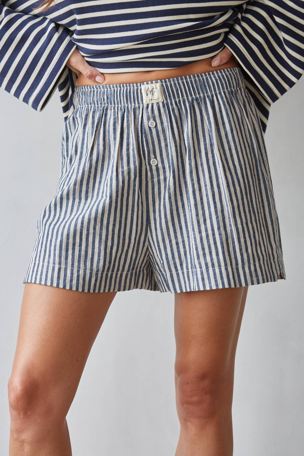 Easy Like Sunday Stripe Shorts
