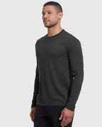 Classic Men’s Long-Sleeve Crewneck Tee