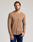 Classic Men’s Truffle Lightweight Crewneck Sweater