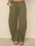 The Sagewood Cotton-Denim Trousers