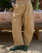 The Sagewood Cotton-Denim Trousers